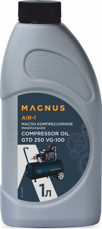 Масло компрессорное MAGNUS OIL COMPRESSOR-1, 1 л в Ульяновске